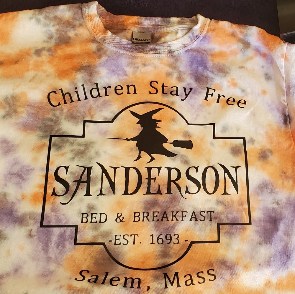 Tie dye sanderson shirt